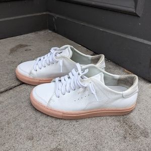 Axel Arigato White Leather Sneakers Size 6